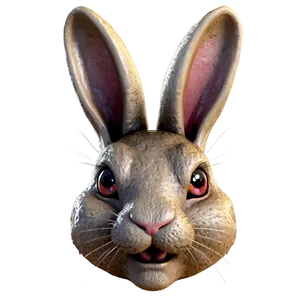 Bunny Face Artwork Png 48 PNG Image