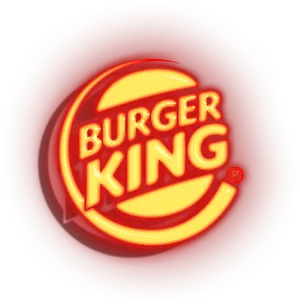 Burger King Logo Red Background PNG Image