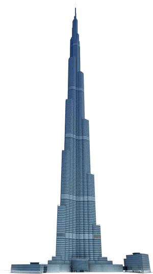 Burj Khalifa Dubai Skyline Icon PNG Image