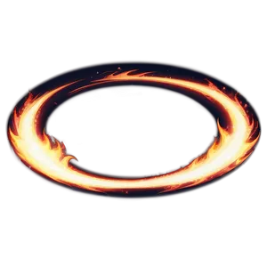 Burning Circle Design Png Rfr PNG Image