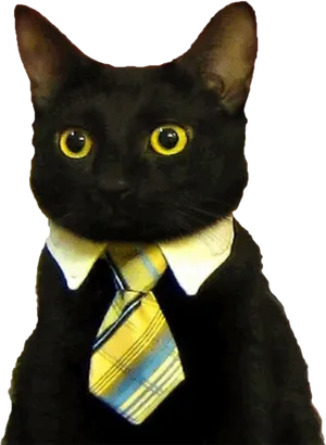 Business Cat In Suit_ Meme.png PNG Image