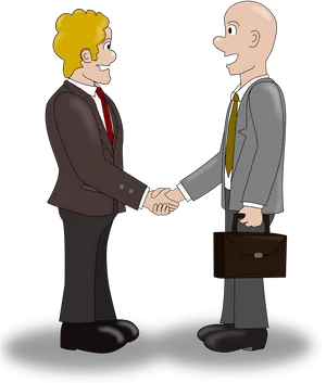 Business Handshake Agreement PNG Image