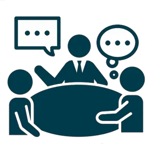 Business Meeting Icon PNG Image