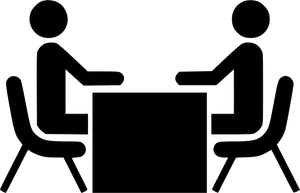 Business Meeting Silhouette PNG Image