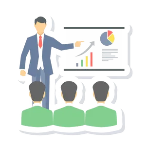 Business Presentation Analysis PNG Image