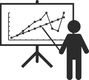 Business Presentation Growth Analysis PNG Image