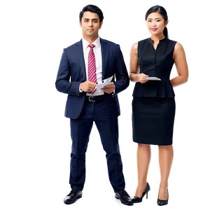 Business Professionals Standing Png 06122024 PNG Image