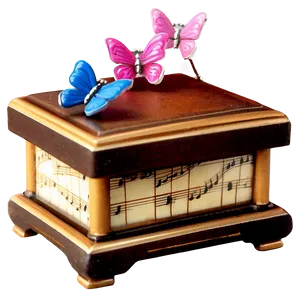 Butterfly Music Box Png Fbt14 PNG Image