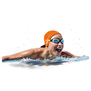 Butterfly Stroke Swimming Png Ctm PNG Image