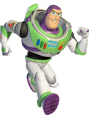 Buzz Lightyear Toy Story Character PNG Image