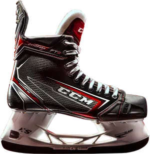 C C M Jetspeed F T2 Hockey Skate PNG Image