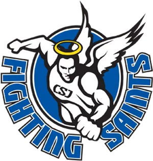 C S J Fighting Saints Logo PNG Image