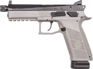 C Z P09 Semi Automatic Pistol PNG Image