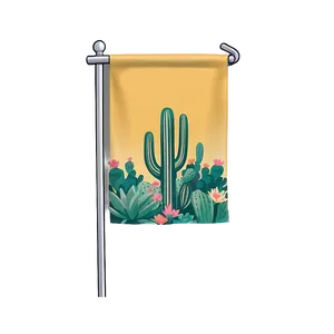 Cactus Garden Flag Png Osp PNG Image