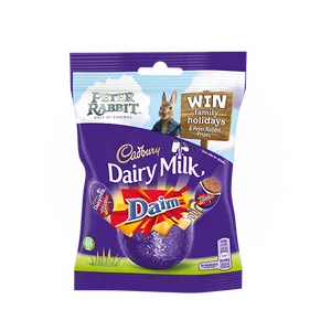 Cadbury Dairy Milk Daim Easter Egg Promotion PNG Image