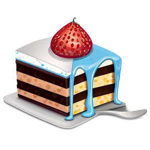 Cake Slice Png Acw PNG Image