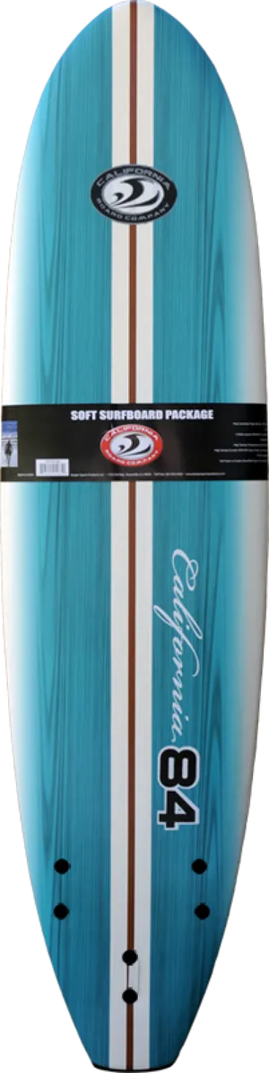 California84 Soft Surfboard Package PNG Image