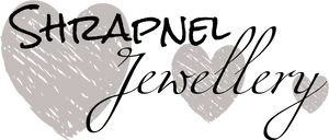 Calligraphy Heart Shrapnel Jewellery Logo PNG Image