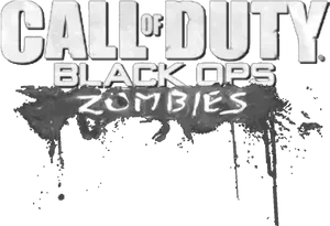 Callof Duty Black Ops Zombies Logo PNG Image