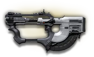 Callof Duty Futuristic Weapon Render PNG Image