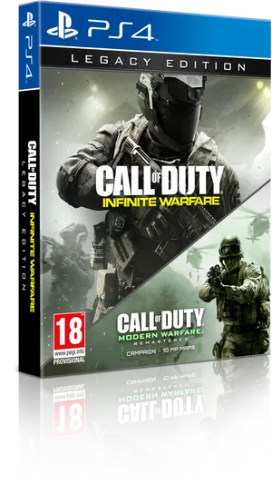 Callof Duty Infinite Warfare P S4 Legacy Edition PNG Image