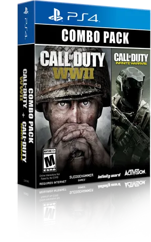 Callof Duty P S4 Combo Pack Box Art PNG Image