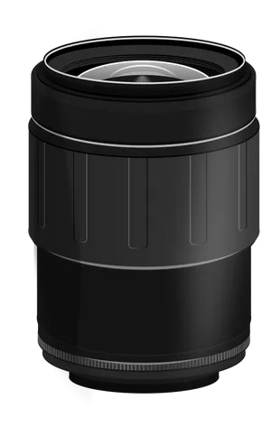 Camera Lens Black Background PNG