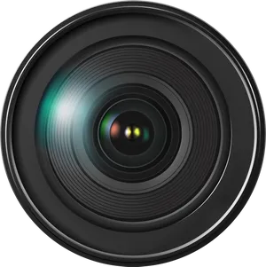 Camera Lens Close Up View PNG Image