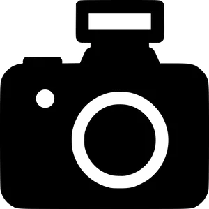 Camera Silhouette Icon PNG Image