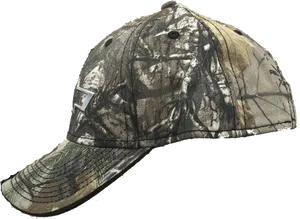 Camo Baseball Cap Isolated PNG Image