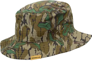 Camo Bucket Hat Product Image PNG Image