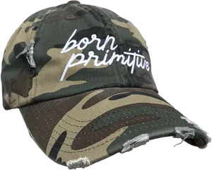 Camo Cap Born Primitive PNG Image