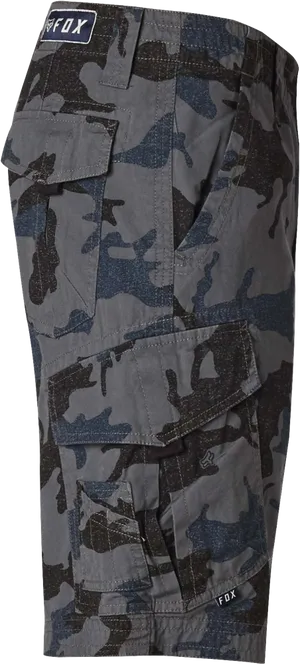 Camo Cargo Shorts PNG Image