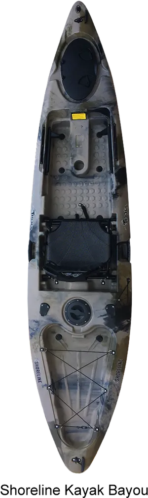 Camo Single Sit On Top Kayak PNG