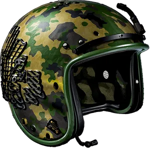 Camouflage Combat Helmet Png Tmm PNG Image