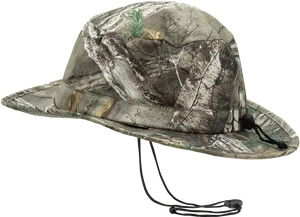 Camouflage_ Hunting_ Hat PNG Image