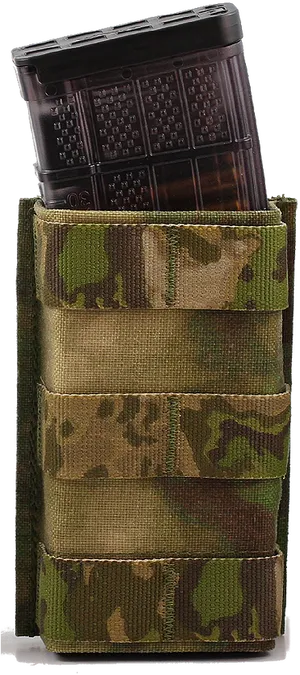 Camouflage Magazine Pouch PNG Image