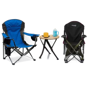 Camping Chair With Side Table Png Lfw PNG Image