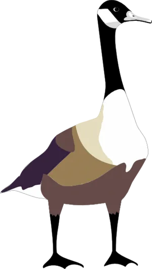 Canada Goose Illustration.png PNG Image