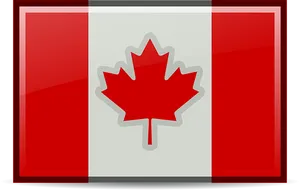 Canadian Flag Graphic PNG Image