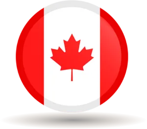 Canadian Flag Icon PNG Image