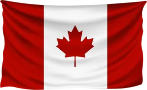 Canadian Flag Waving PNG Image