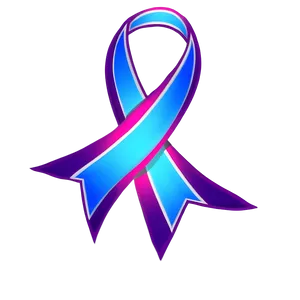 Cancer Awareness Ribbon Png Qpx PNG Image