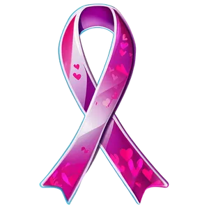 Cancer Ribbon Heart PNG Xha17 PNG