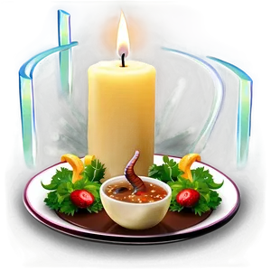 Candle Light Dinner Cuisine Png Yss14 PNG Image