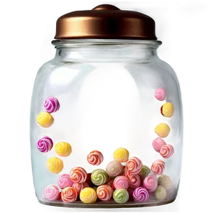 Candy Jar A PNG Image