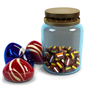 Candy Jar D PNG Image