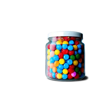 Candy Jar Top View Png 90 PNG Image