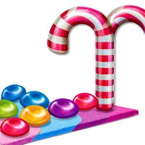 Candy Land Board Game Elements Png Syn PNG Image