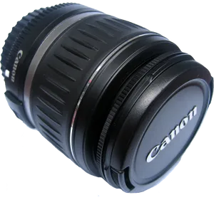 Canon Camera Lens Isolated PNG Image